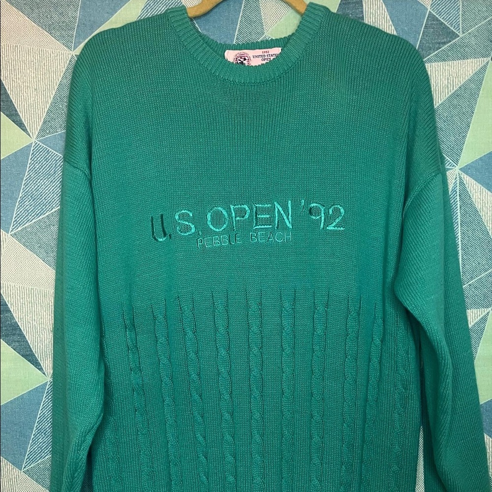 Vintage 1992 US Open Pebble Beach Sweater